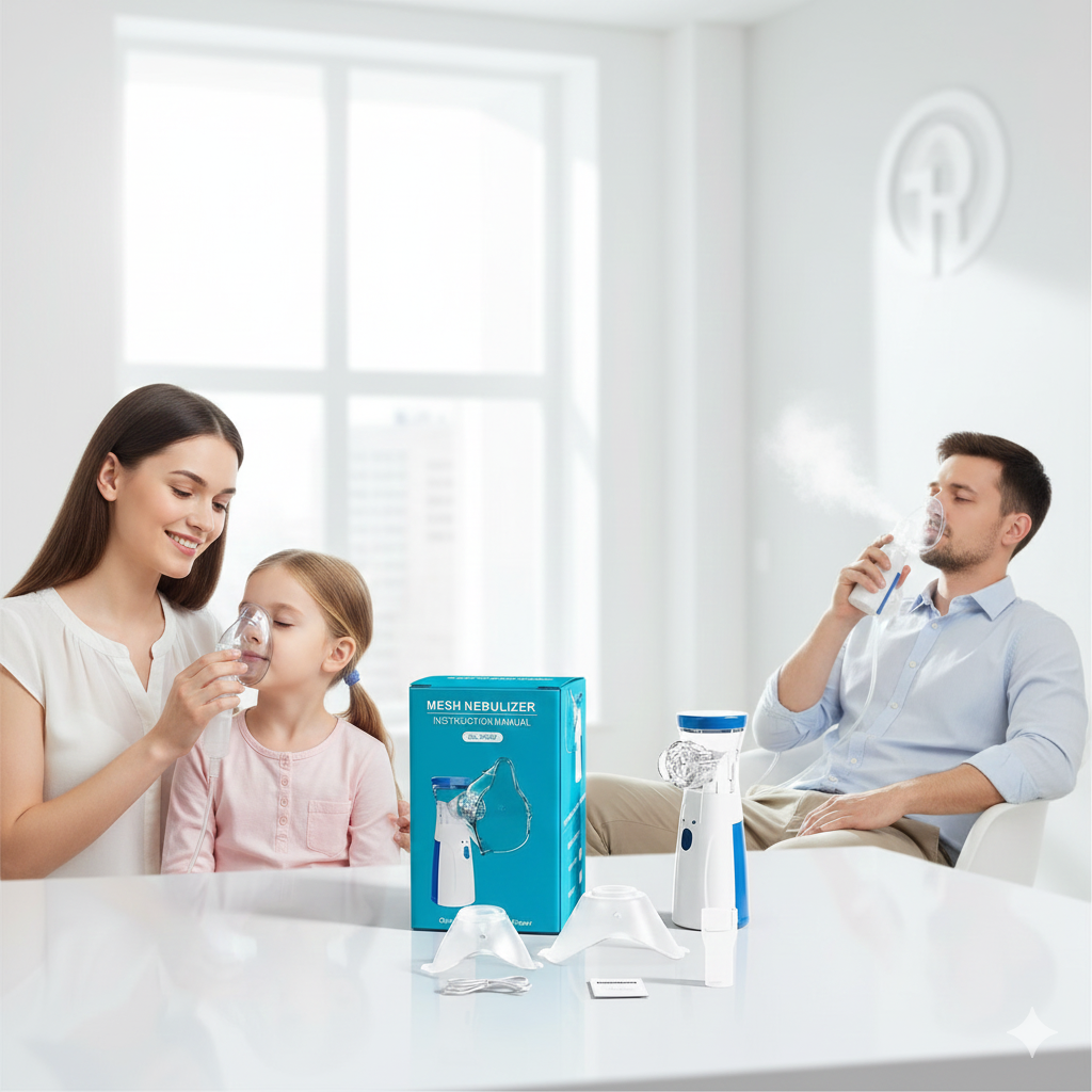 Portable Mesh Nebulizer Breathe Easy